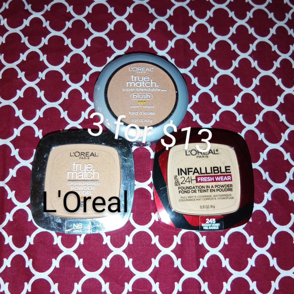 L'Oreal True Match and Infallible Powder Set